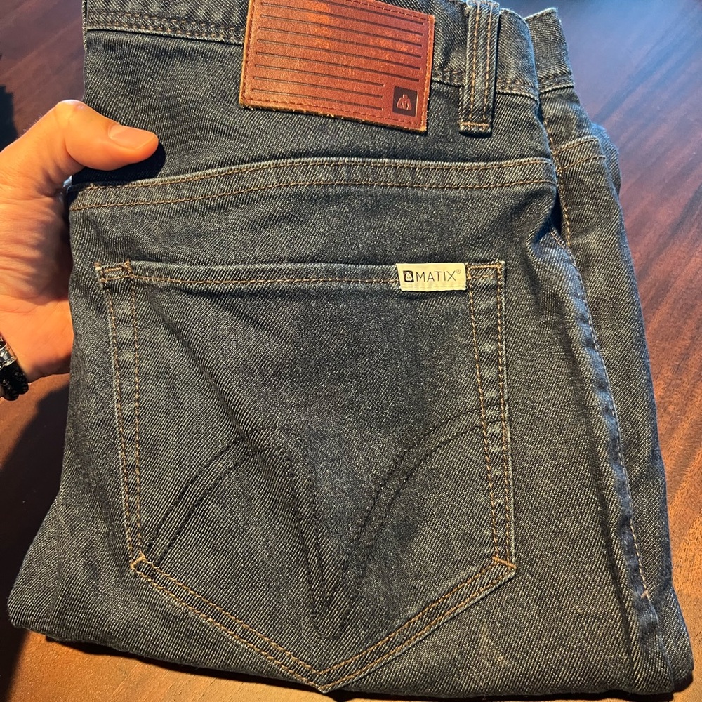 Matix ‘Gripper’ Dark Blue Straight Men's Jeans